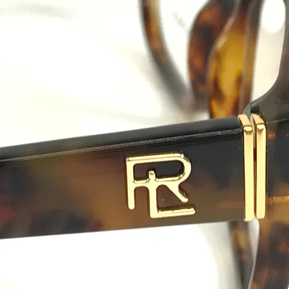 Ralph Lauren Eyeglasses Frames RL6148 5017 Brown Tortoise Gold Square 53-17-140